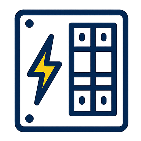 Icône tableau électrique