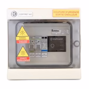 Coffret de protection parafoudre.