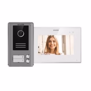 00 €) ; Kit vidéo FERMAX WAY 7″ 2/BP Blanc (437