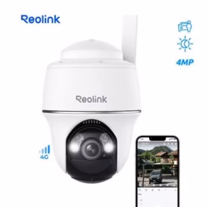 Caméra de surveillance 4G sans abonnement (ex: Reolink Go PT Plus
