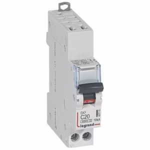 disjoncteur phase-neutre 20A Legrand DX3