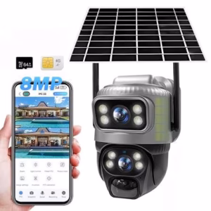caméra de surveillance solaire 4G autonome