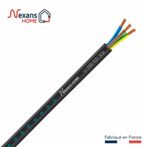 7 kW ; tableau électrique secondaire pré-équipé ; câble U1000R2V 6 mm²