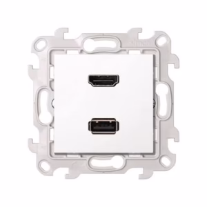 Prise HDMI + USB Simon 24 Harmonie