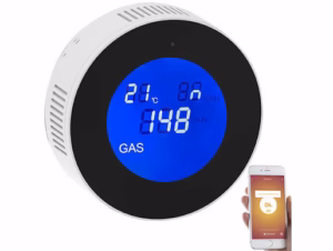Détecteur de gaz multi-gaz connecté avec alerte smartphone