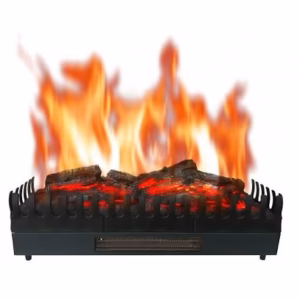 Foyer à bûches flammes + chauffage XL 2000 W