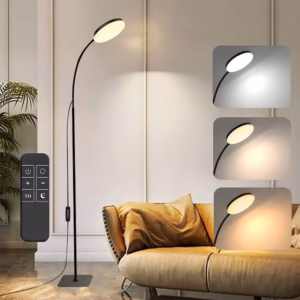 Lampadaire LED orientable sur pied