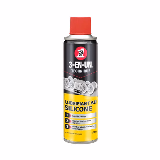 spray lubrifiant silicone spécial volets roulants