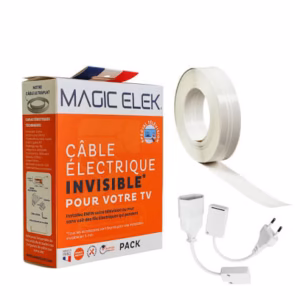 câble ruban ultra-plat adhésif