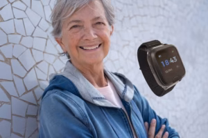 Montre GPS senior avec appel