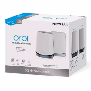NETGEAR Orbi 5G Tri-Bande WiFi 6 Mesh AX4200