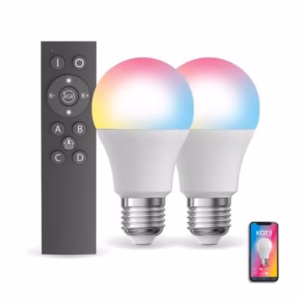 Ampoule LED connectée compatible télécommande