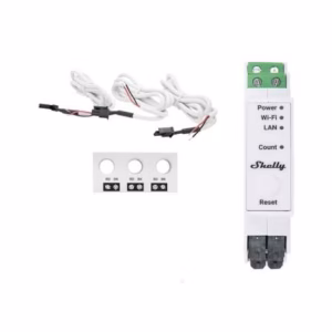 Compteur d'énergie connecté modulaire type Shelly 3EM 63A