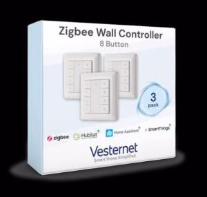 Vesternet Zigbee Wall Controller 8 boutons (VES-ZB-WAL-012)