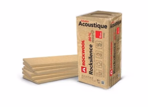 panneau acoustique laine de roche 40 mm