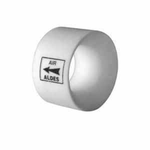 Anneau phonique acoustique pour bouche d'extraction VMC