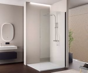 paroi de douche en verre trempé 10 mm