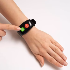 Bouton d’urgence et bracelet connecté