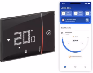 Thermostat connecté WiFi type Netatmo ou Google Nest