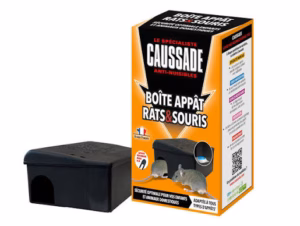 boîte d'appât sécurisée anti-rongeurs