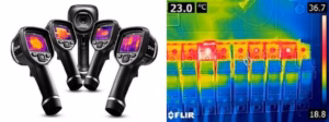 Caméra thermique de contrôle de tableau électrique