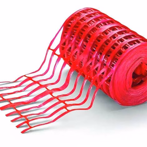grillage avertisseur rouge