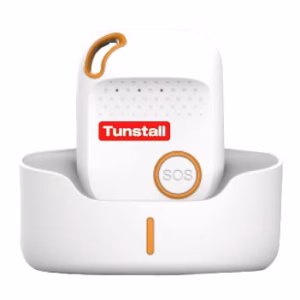 téléalarme à domicile avec bouton SOS