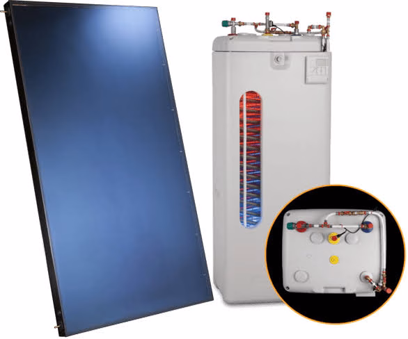 Kit solaire thermique autovidangeable Heliofrance