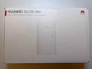 routeur 4G/5G fixe avec antenne externe (type Huawei CPE)