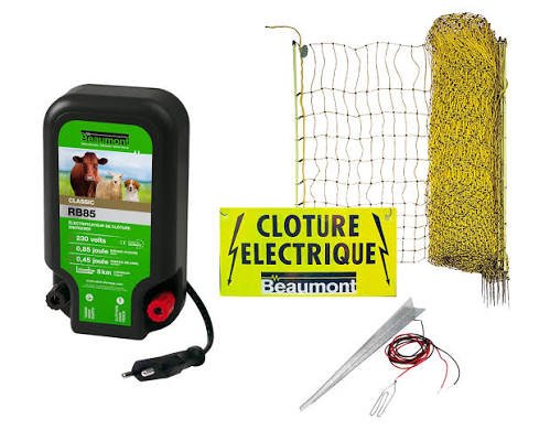 Kit filet électrifié volaille