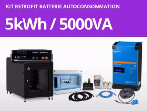 batterie de stockage lithium 5 kWh