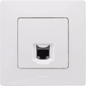 Prise RJ45 encastrable Cat6 keystone (Legrand