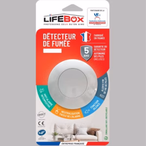 détecteur de fumée certifié NF EN 14604