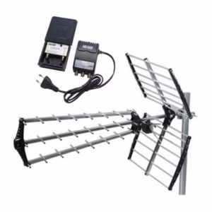 Antenne râteau UHF large bande 18 dB
