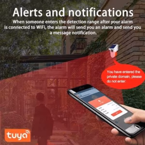 Alarme poulailler connectée avec sirène et notification smartphone