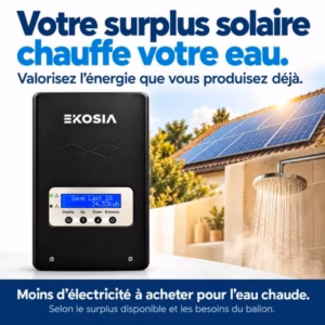 routeur solaire photovoltaïque pour résistance de ballon ECS