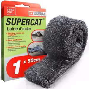 laine d'acier inoxydable bloqueur